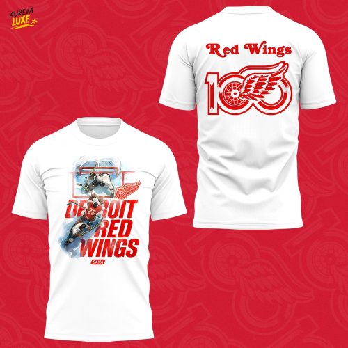 Limited Edition SANA × RED WINGS White TShirt