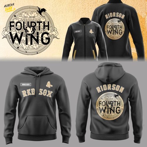 Limited Red Sox x Fourth Wing Night Hoodie