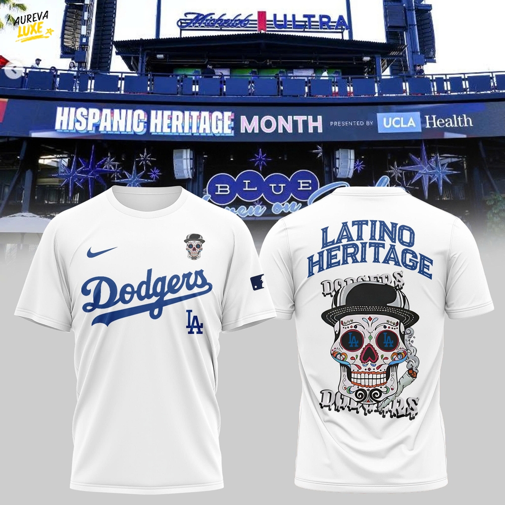 Los Angeles Dodgers Latino Heritage / Hispanic Heritage Month Special Edition Tshirt Los Angeles Dodgers Latino Heritage / Hispanic Heritage Month Special Edition Tshirt