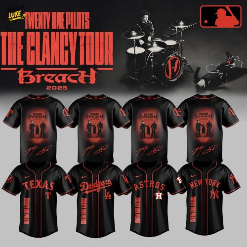 MLB ALL TEAM x Twenty One Pilots The Clancy Tour: Breach Limited Jersey
