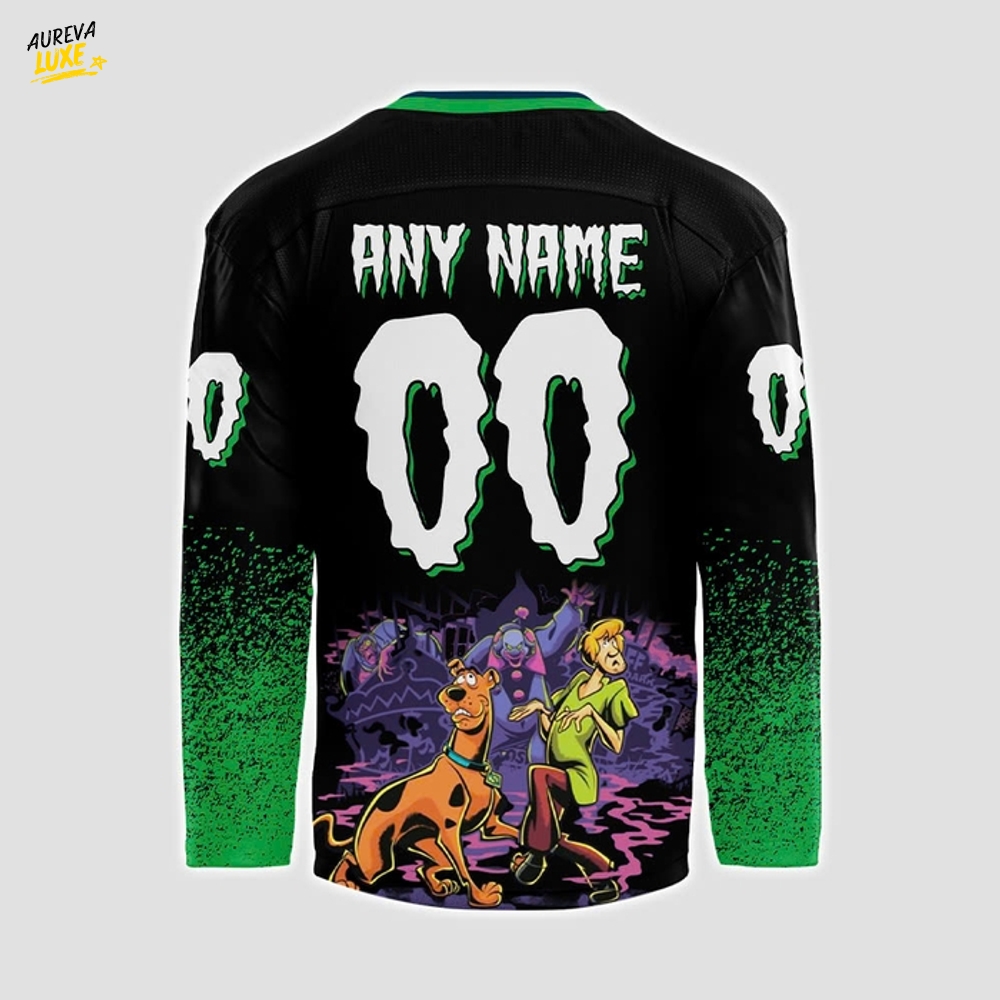 Maine Mariners x ScooBy-Doo Night 2025 Custom Hockey Jersey Maine Mariners x ScooBy-Doo Night 2025 Custom Hockey Jersey