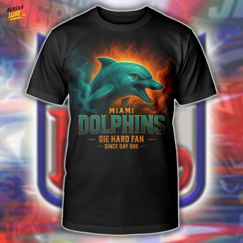 Miami Dolphins NFL Team Spirit Black
