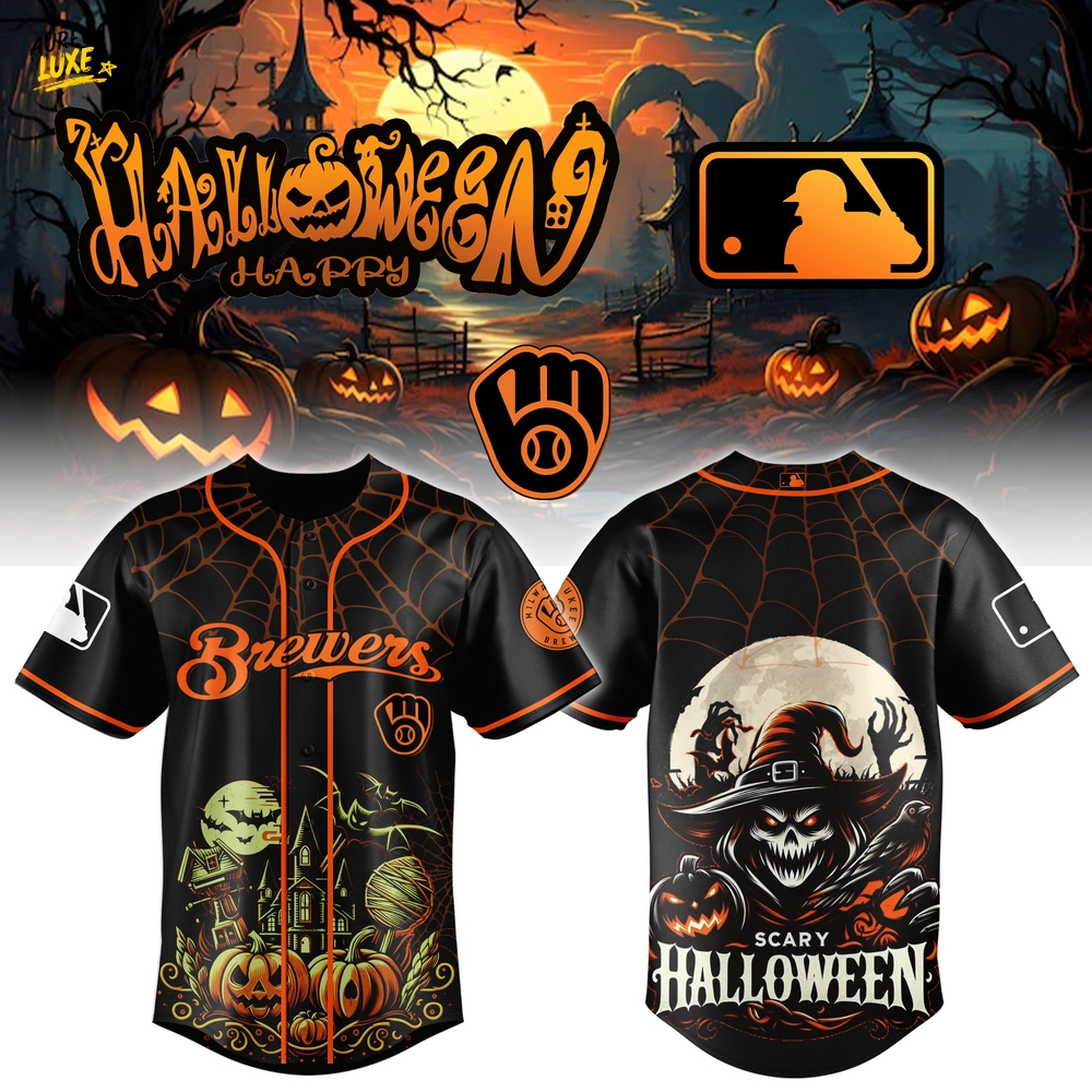 Milwaukee Brewers x Halloween Jersey Editions Limited Milwaukee Brewers x Halloween Jersey Editions Limited