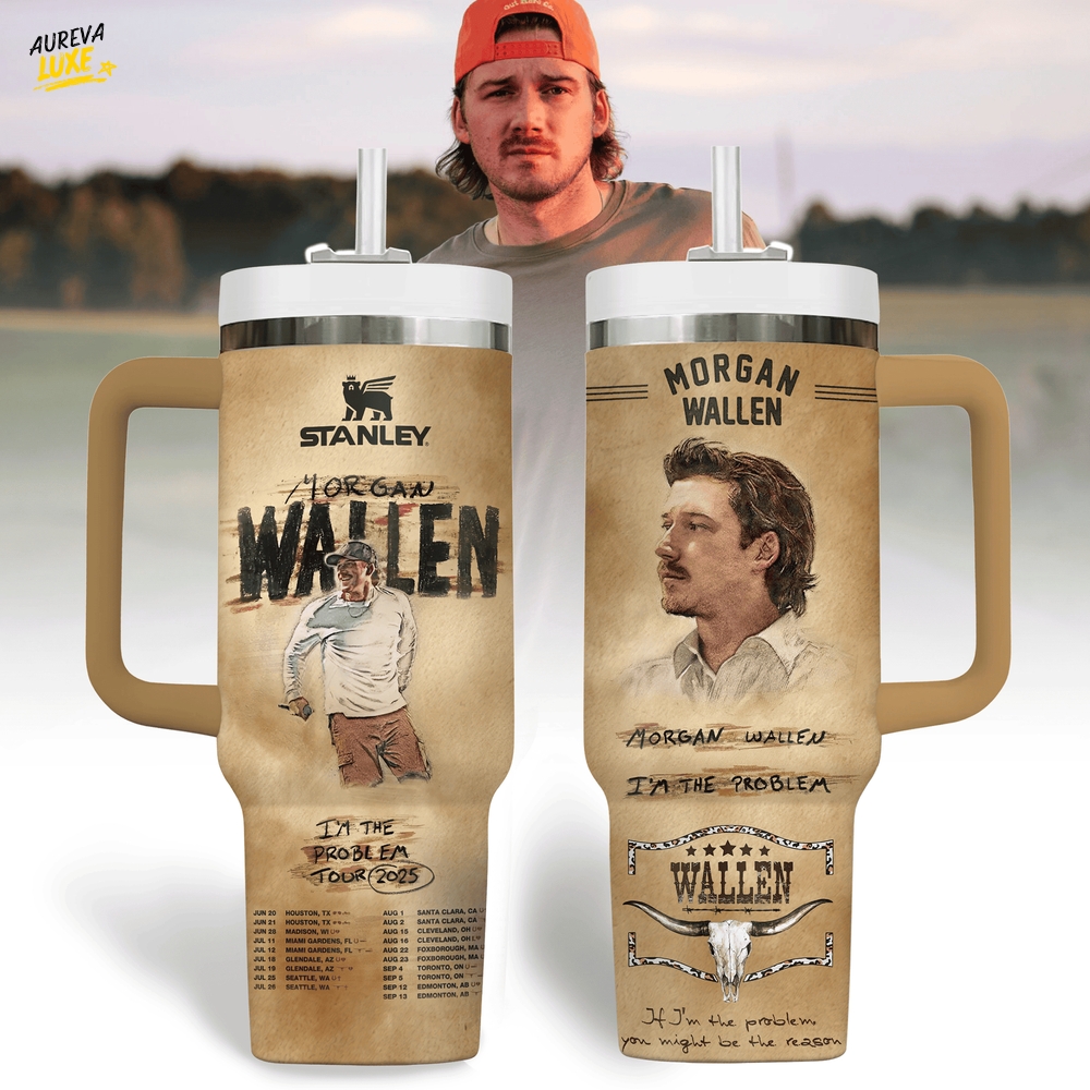 Morgan Wallen Stanley Tumbler Cup Morgan Wallen Stanley Tumbler Cup