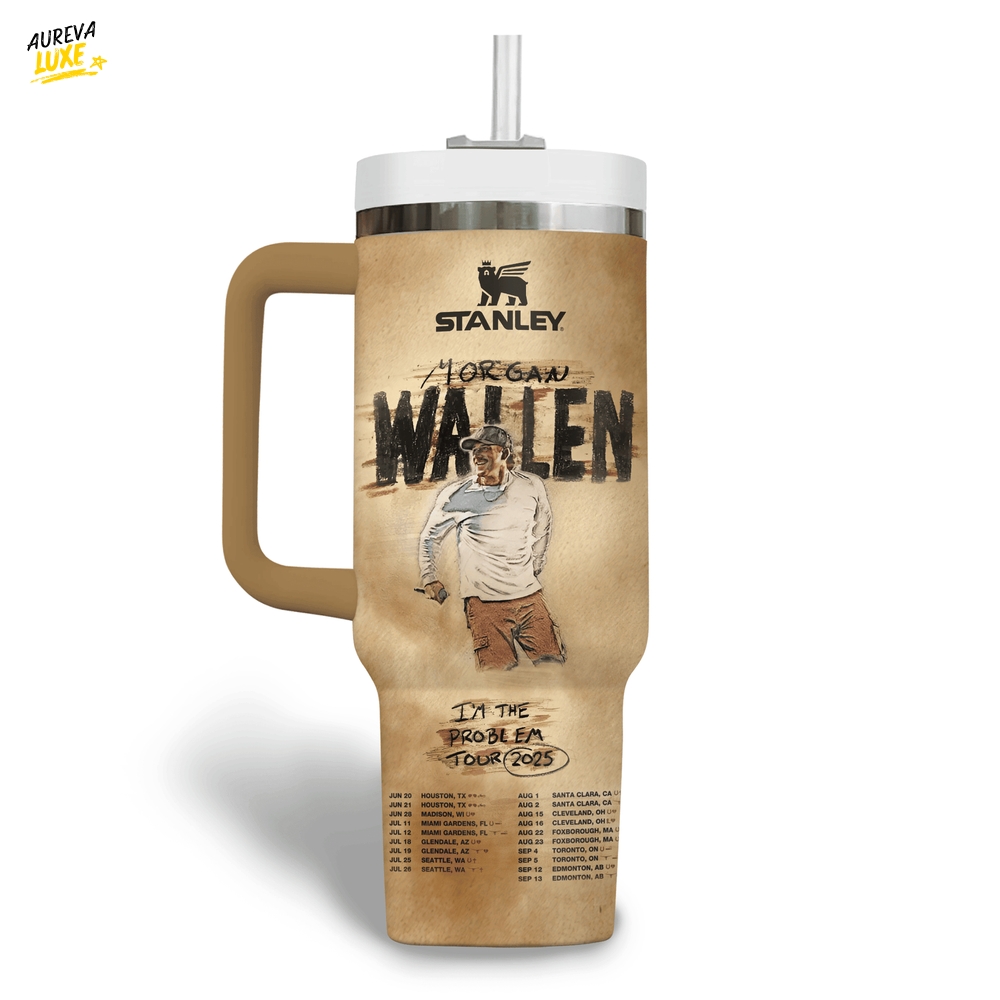 Morgan Wallen Stanley Tumbler Cup Morgan Wallen Stanley Tumbler Cup