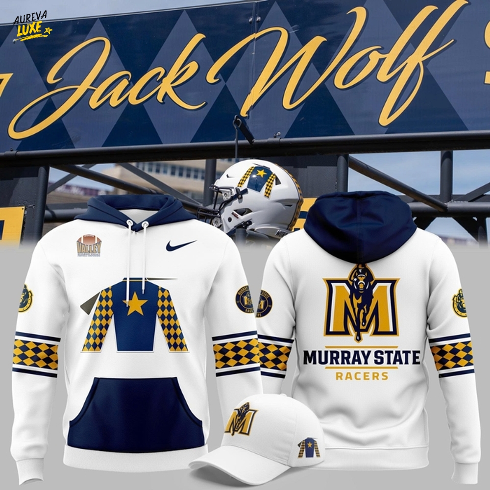 Murray State Football Starlight Racing;s Jockey Silks Hoodie, Cap Murray State Football Starlight Racing;s Jockey Silks Hoodie, Cap