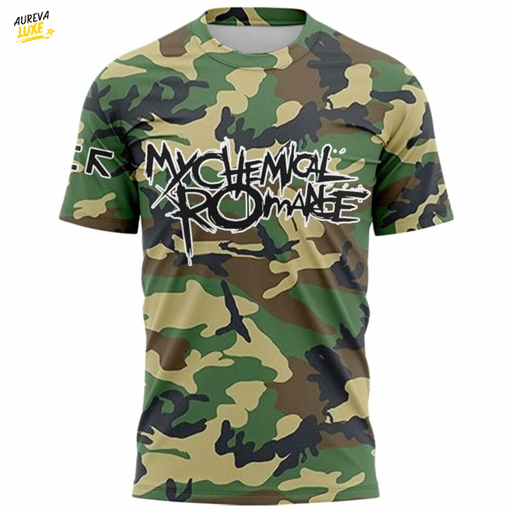 My Chemical Romance "Long Live The Black Parade" Camo T-Shirt My Chemical Romance "Long Live The Black Parade" Camo T-Shirt