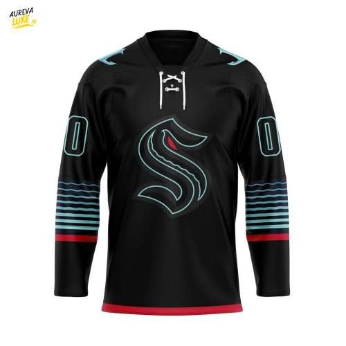 NHL Seattle Kraken Personalized Alternate Lacke Hockey Jersey Design