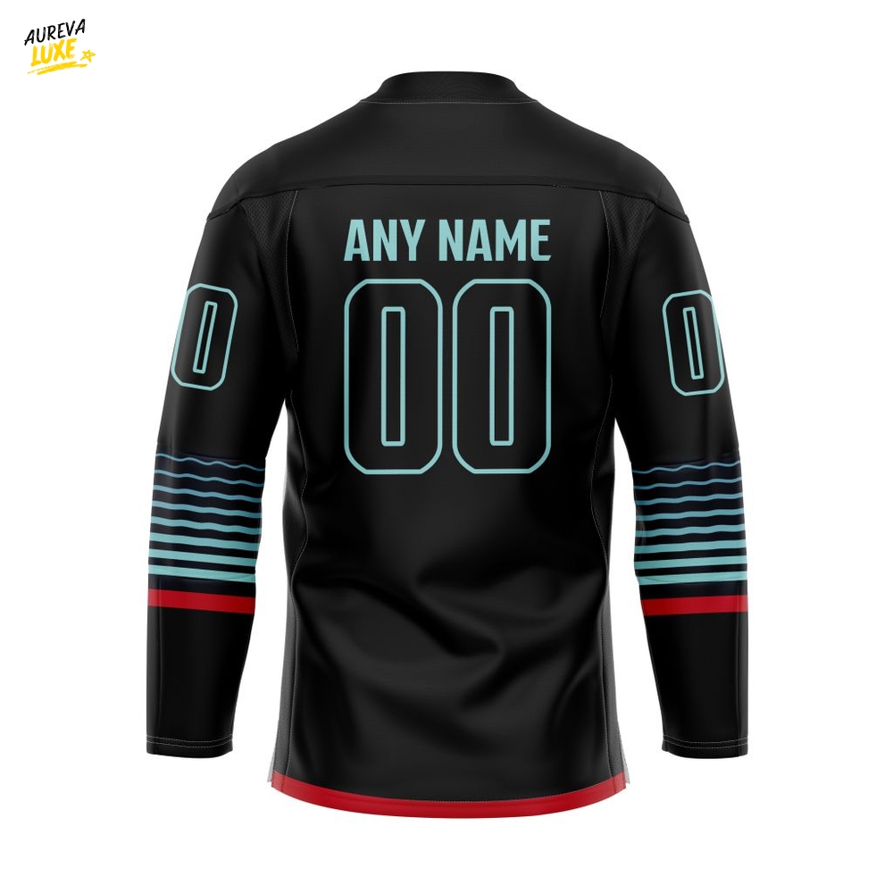 NHL Seattle Kraken Personalized Alternate Lacke Hockey Jersey Design NHL Seattle Kraken Personalized Alternate Lacke Hockey Jersey Design