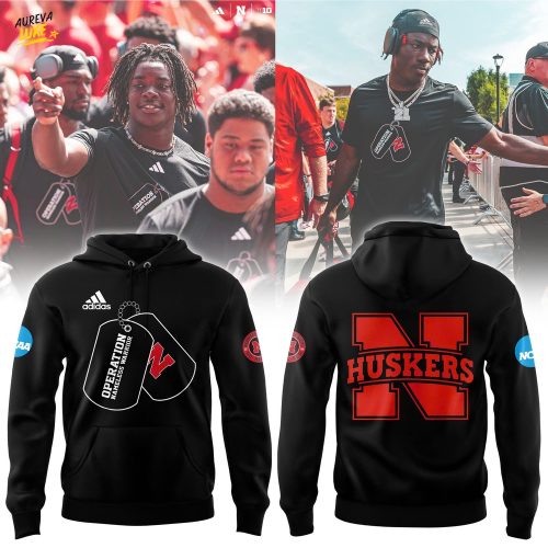 Nebraska Cornhuskers Operation Nameless Warrior Hoodie | Joggers | Cap Limited Edition