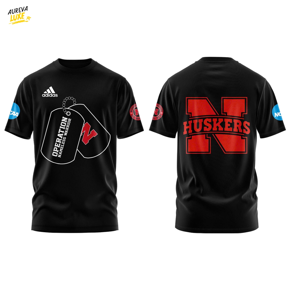 Nebraska Cornhuskers Operation Nameless Warrior Tshirt | Joggers | Cap Limited Edition Nebraska Cornhuskers Operation Nameless Warrior Tshirt | Joggers | Cap Limited Edition