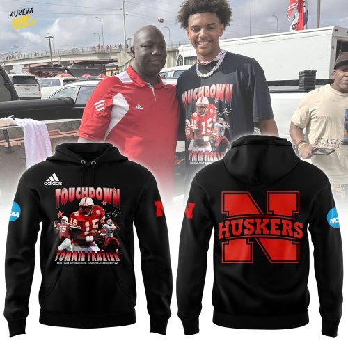 Nebraska Cornhuskers Touchdown Tommie Frazier Hoodie | Joggers | Cap Limited Edition