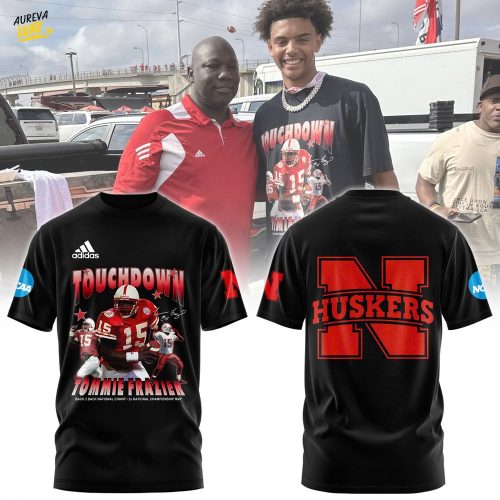 Nebraska Cornhuskers Touchdown Tommie Frazier Tshirt | Joggers | Cap Limited Edition