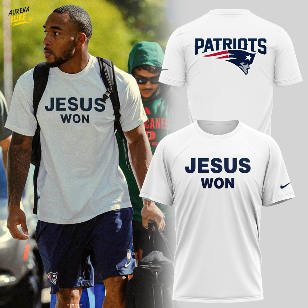 New England Patriots Jesus tee new Collections New England Patriots Jesus tee new Collections