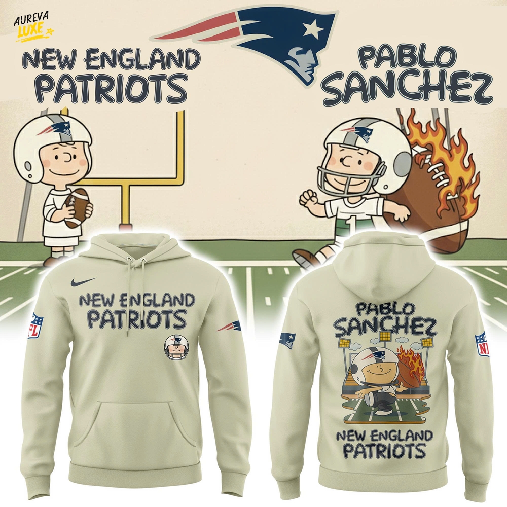 New England Patriots x Pablo Sanchez 3D Hoodie | Joggers | Cap Limited Edition New England Patriots x Pablo Sanchez 3D Hoodie | Joggers | Cap Limited Edition