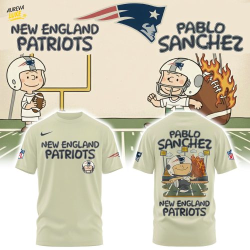New England Patriots x Pablo Sanchez 3D Tshirt | Joggers | Cap Limited Edition