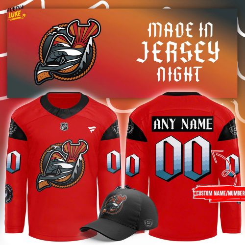 New Jersey Devils "Made In Jersey Night" 2025 Custom Hockey Jersey