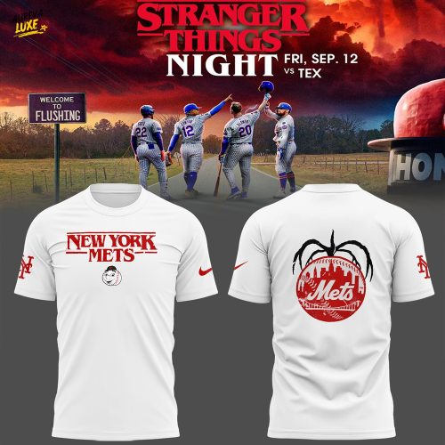 New York Mets Baseball Stranger Things Night 2025 Shirt