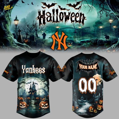 New York Yankees x Halloween Limited Edition-3D Baseball Jersey