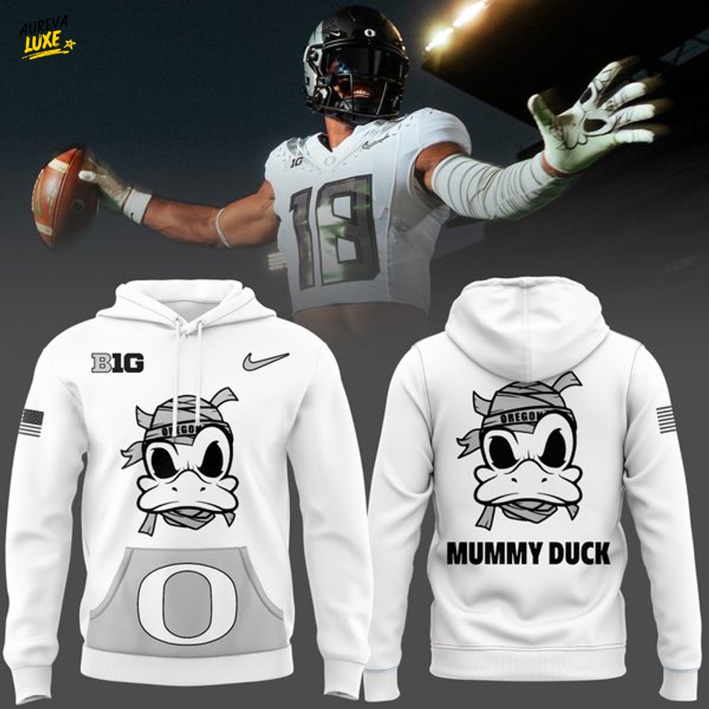 Oregon Ducks "Mummy Duck" 2025-2026 Hoodie Oregon Ducks "Mummy Duck" 2025-2026 Hoodie