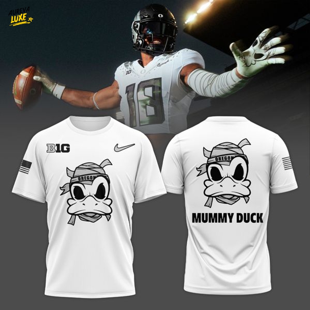 Oregon Ducks "Mummy Duck" 2025-2026 T-Shirt Oregon Ducks "Mummy Duck" 2025-2026 T-Shirt