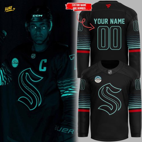 Seattle Kraken Darkness The Abyss Awakens 2025 Hockey Jersey