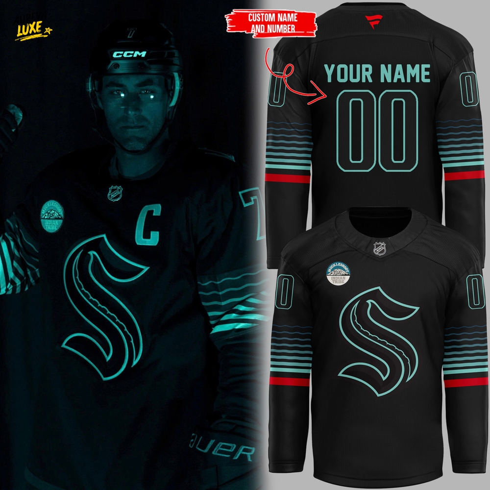 Seattle Kraken Darkness The Abyss Awakens 2025 Hockey Jersey Seattle Kraken Darkness The Abyss Awakens 2025 Hockey Jersey