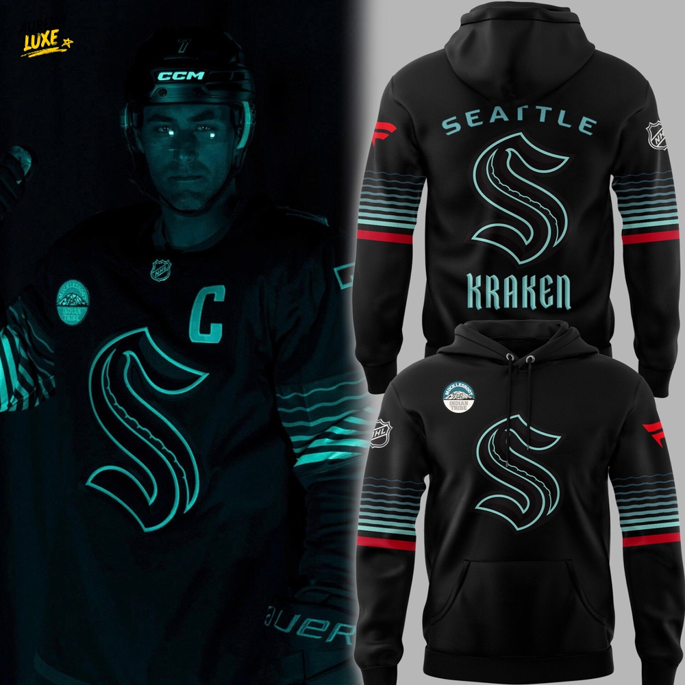 Seattle Kraken Darkness The Abyss Awakens 2025 Hoodie Seattle Kraken Darkness The Abyss Awakens 2025 Hoodie