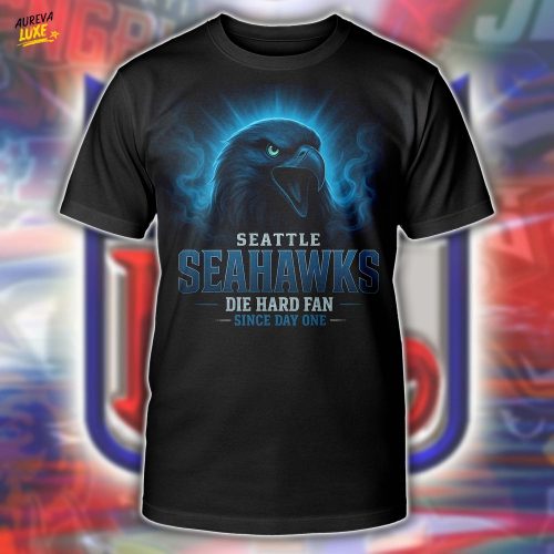 Seattle Seahawks NFL Team Spirit Black