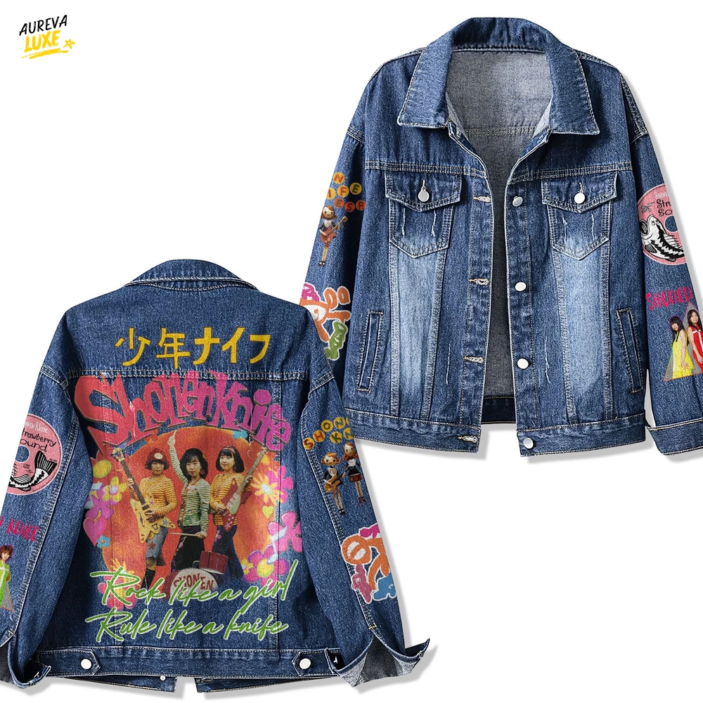 Shonen Knife Denim Jacket Shonen Knife Denim Jacket