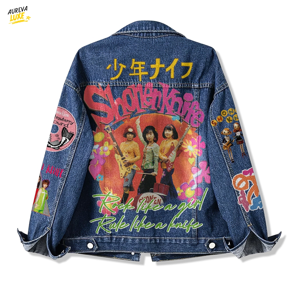Shonen Knife Denim Jacket Shonen Knife Denim Jacket
