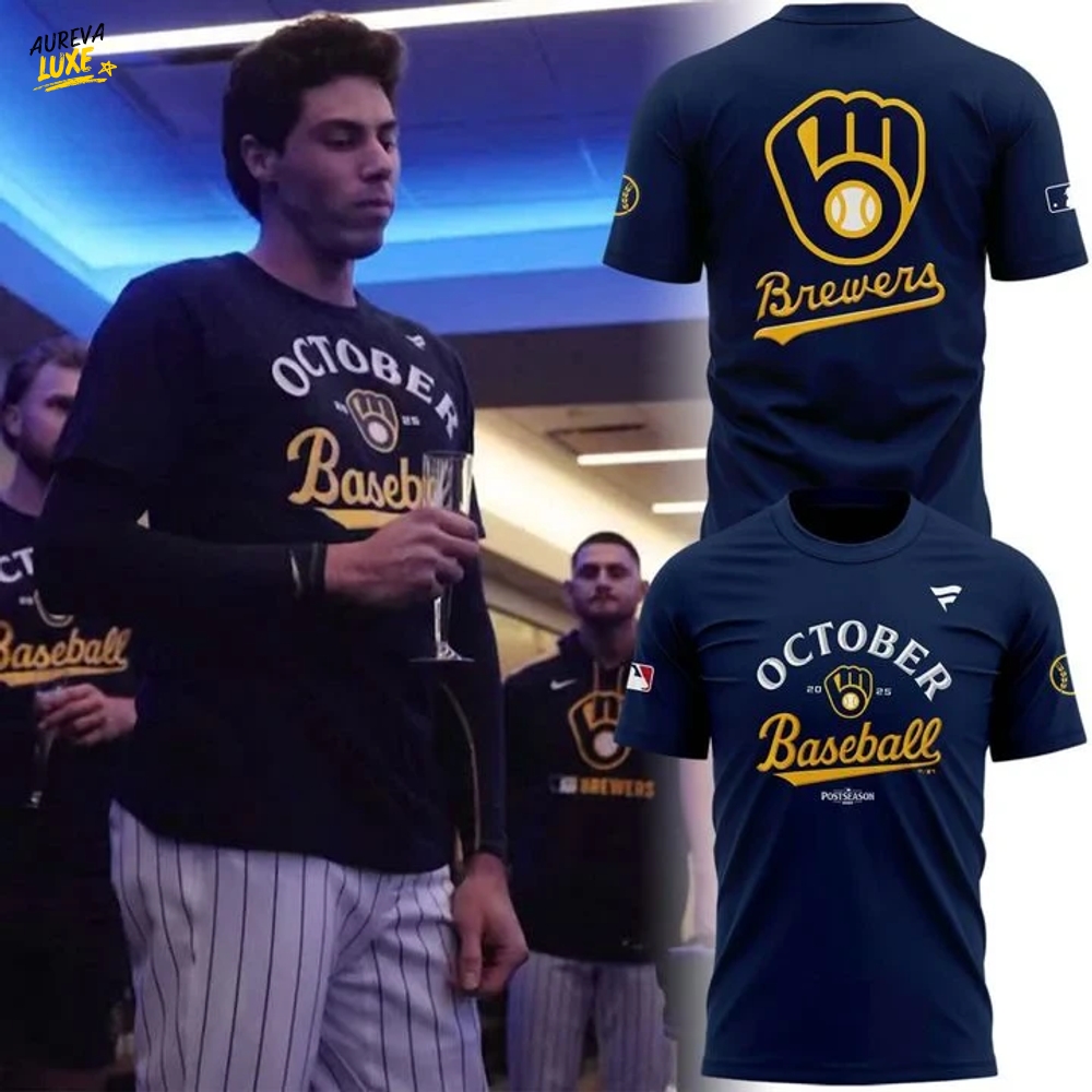 Special New October Ready 2025 MLB Postseason Brewers 2025 Shirt Special New October Ready 2025 MLB Postseason Brewers 2025 Shirt