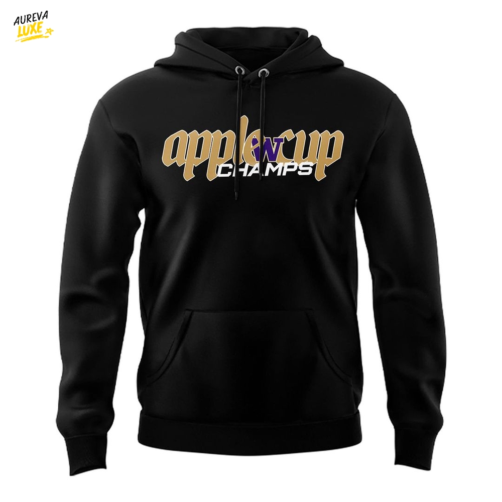 Special Washington Huskies AppleCup Champs 2025 Hoodie Special Washington Huskies AppleCup Champs 2025 Hoodie