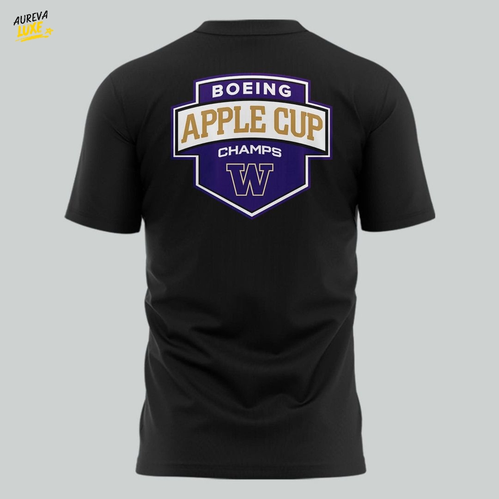 Special Washington Huskies AppleCup Champs 2025 T-Shirt Special Washington Huskies AppleCup Champs 2025 T-Shirt