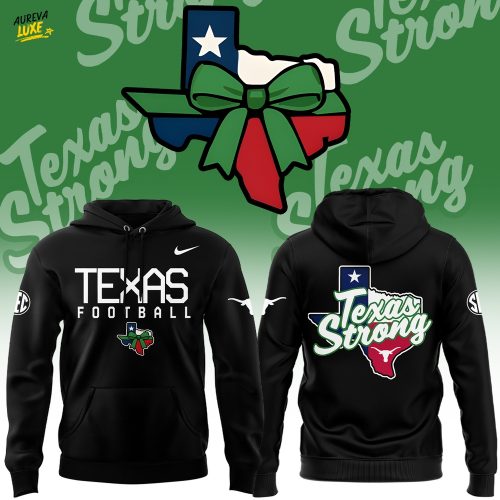 Texas Longhorns Texas Flood 2025 Memorial Hoodie - Black