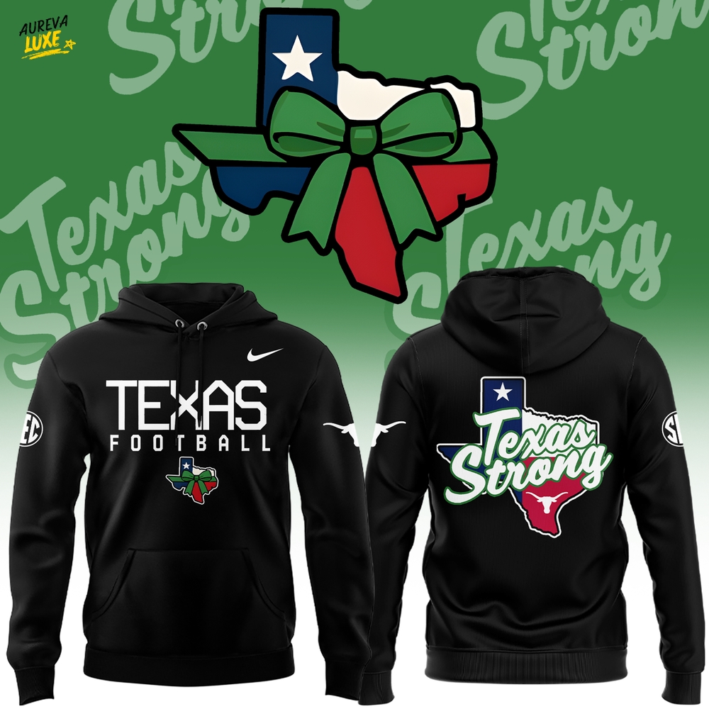 Texas Longhorns Texas Flood 2025 Memorial Hoodie - Black Texas Longhorns Texas Flood 2025 Memorial Hoodie - Black