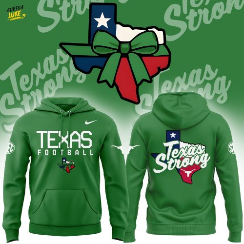 Texas Longhorns Texas Flood 2025 Memorial Hoodie - Green