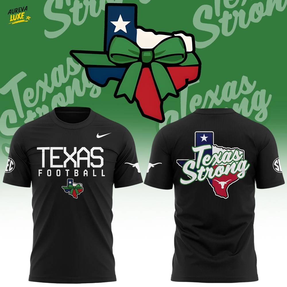 Texas Longhorns Texas Flood 2025 Memorial T-Shirt - Black Texas Longhorns Texas Flood 2025 Memorial T-Shirt - Black
