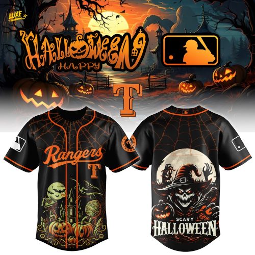 Texas Rangers x Halloween Jersey Editions Limited