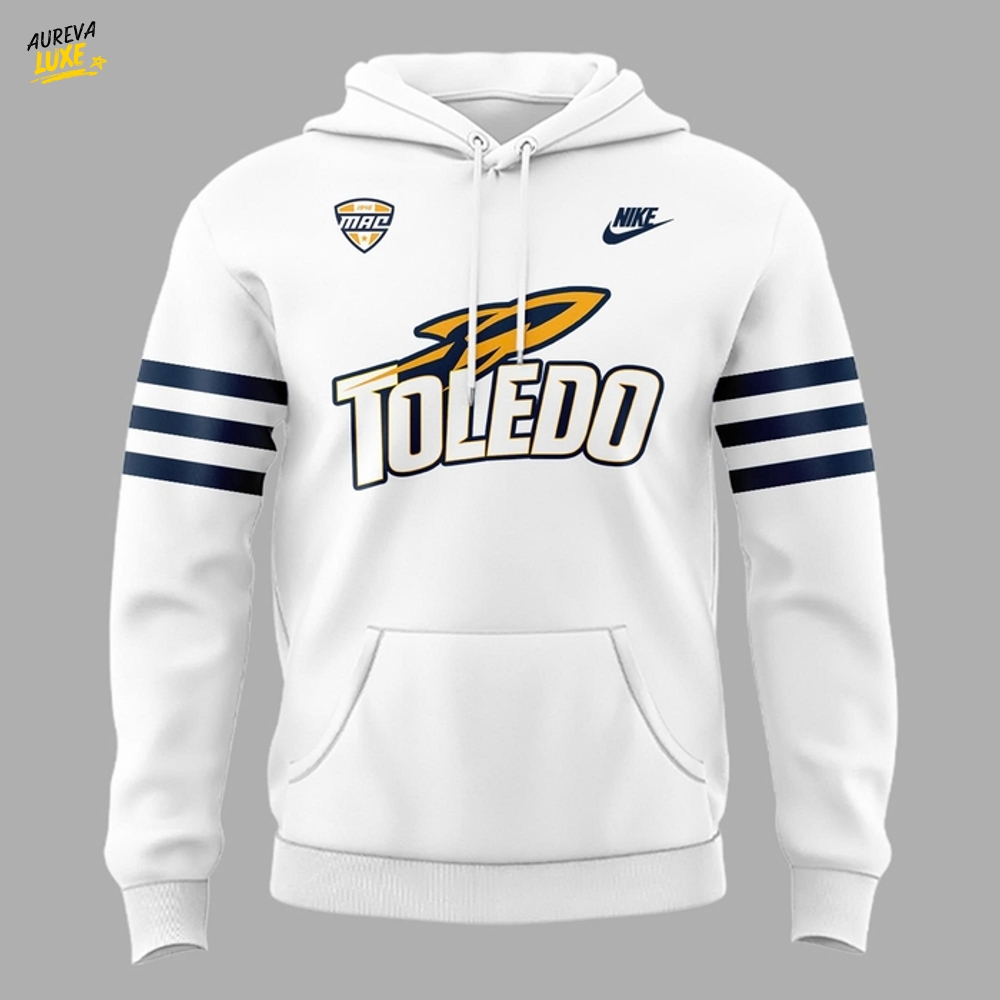 Toledo Rockets New Uniform Helmet Wordmark Logo Hoodie Toledo Rockets New Uniform Helmet Wordmark Logo Hoodie