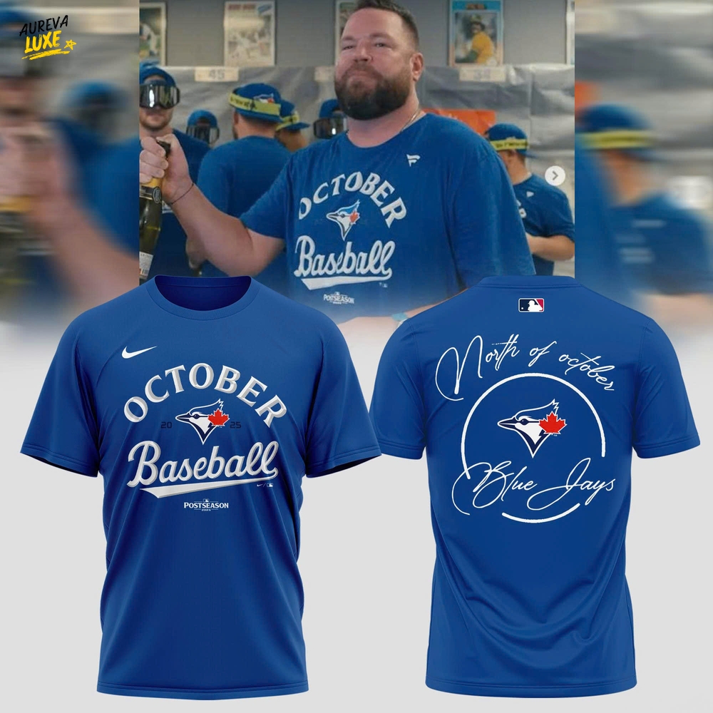 Toronto Blue Jays October Baseball Tee Toronto Blue Jays October Baseball Tee