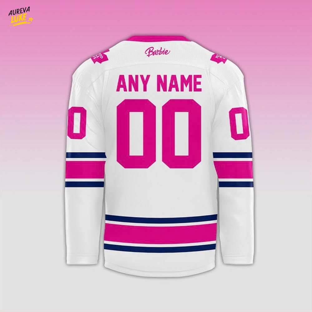 Toronto Maple Leafs x Barbie Night 2025 Custom Hockey Jersey Toronto Maple Leafs x Barbie Night 2025 Custom Hockey Jersey