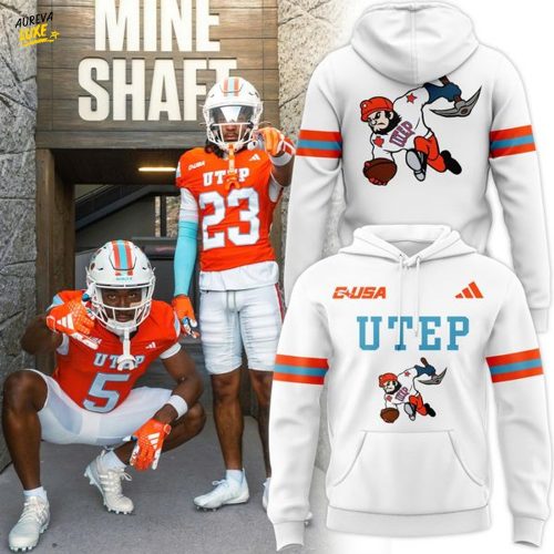 UTEP Miners Football 2025 93rd Homecoming Hoodie - White
