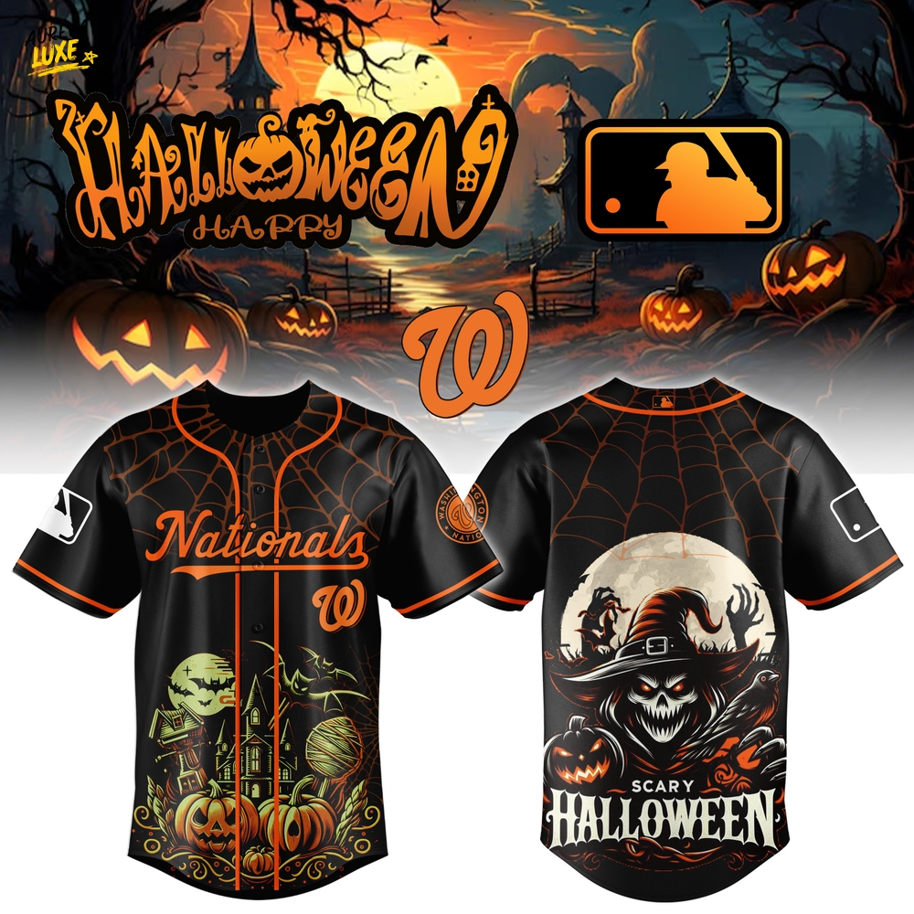 Washington Nationals x Halloween Jersey Editions Limited Washington Nationals x Halloween Jersey Editions Limited
