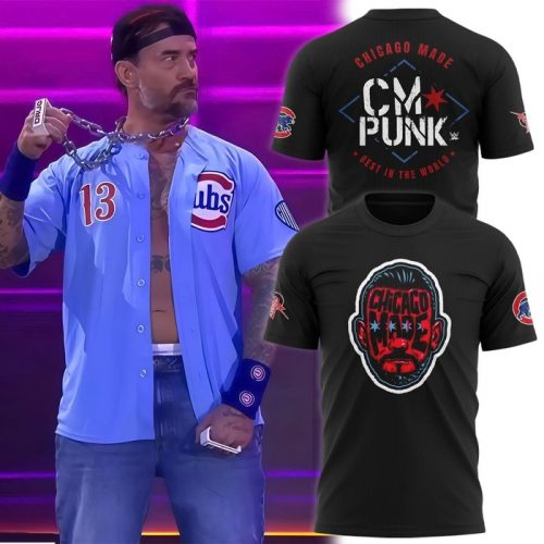 Chicago Cubs x CM Punk Best In The World Shirt