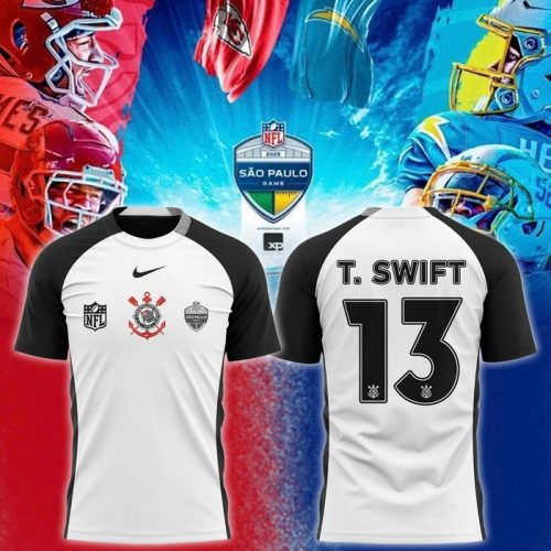 Taylor Swift 2025 NFL Sao Paulo Game Special Shirt