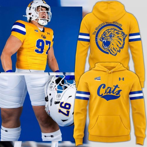 Montana State Bobcats Special 2025 Gold Rush Hoodie Set