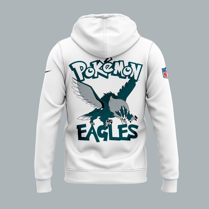 Philadelphia Eagles x Pokemon 2025 Limited Edition Hoodie Philadelphia Eagles x Pokemon 2025 Limited Edition Hoodie