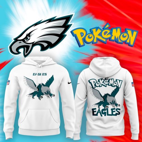 Philadelphia Eagles x Pokemon 2025 Limited Edition Hoodie
