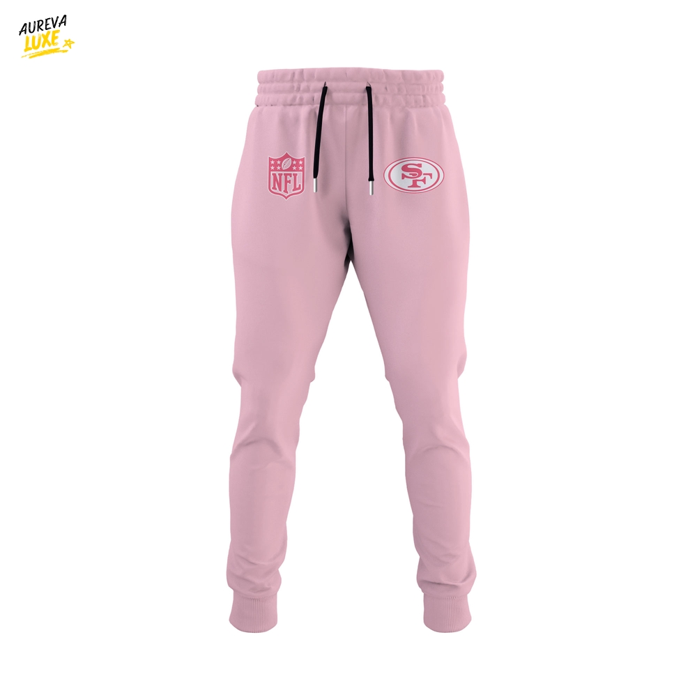 49ers Breast Cancer Awareness Edition Hoodie 49ers Breast Cancer Awareness Edition Hoodie